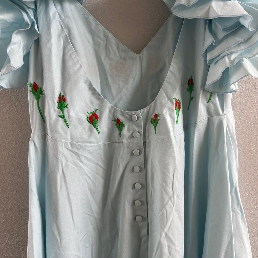 FANM MON TUCKERNUCK Demre Dress Size Medium New - Picture 6 of 10